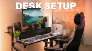 My Ergonomic Compact Desk Setup [upl. by Houser]