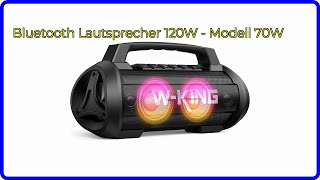 BEWERTUNG 2024 Bluetooth Lautsprecher 120W  Modell 70W WESENTLICHE Einzelheiten [upl. by Henarat]