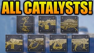 All Exotic Catalysts  How to Get Every Catalyst [upl. by Schreibman]