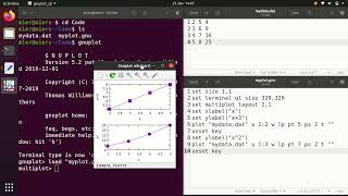 Gnuplot 6  Multiplot [upl. by Adidnac]