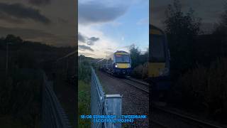 ScotRail 170394 Enters Galashiels Quickly [upl. by Rehpotsrihc805]