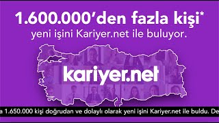 Kariyerinde yeni fırsat arayanlara yüz binlercesi Kariyernet’te [upl. by Emmy]