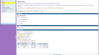 Plano ISD Benefits Medical Plan Screen [upl. by Yoko]