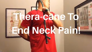 Stretches for Neck Pain  The Upper Trapezius Using a TheraCane  Dr Wil amp Dr K [upl. by Renita]