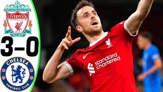 Liverpool vs Chelsea 30  All Goals and Highlights  2024 🔥 JOTA [upl. by Rosaline]