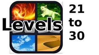 4 Pics 1 Word  Level 181 to 190  Walkthrough [upl. by Rolyab]