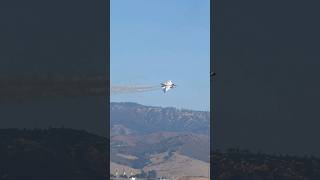 Wait for it Echelon pass amp sneak pass USAF THUNDERBIRDS [upl. by Nylireg]