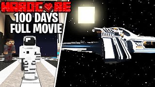 I Survived 100 Days on a Spaceship in a Zombie Apocalypse Hardcore Minecraft [upl. by Naquin]