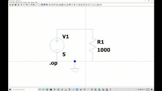 Simulating Ohms Law with LTspice [upl. by Adialeda138]