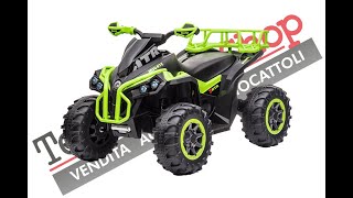 Montaggio Quad Elettrico per bambini QUAD ATV 10 12V [upl. by Appleton414]