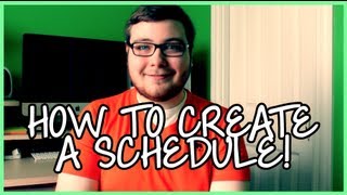 How to Create a Schedule [upl. by Ahsiner922]