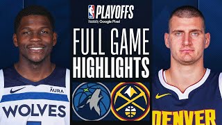 3 TIMBERWOLVES at 2 NUGGETS  FULL GAME 2 HIGHLIGHTS  May 6 2024 [upl. by Anirazc]