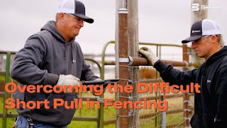 Overcoming the Difficult Short Pull in Fencing  Bekaert Fencing [upl. by Nnylirak]