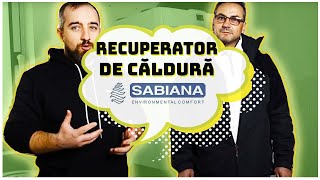 Recuperator de caldura SABIANA Energy Smart [upl. by Ybba14]