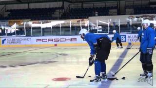 Erstes Eistraining der Bietigheim Steelers 08082012 [upl. by Lat716]