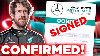 F1 BOMBSHELL Vettel Eyes Mercedes Seat for F1 RETURN [upl. by Eisak]