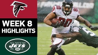 Falcons vs Jets  NFL Week 8 Game Highlights [upl. by Ysle]