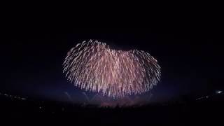 Japan  Nagaoka fireworks festivalhanabiday2 part3 2018 Fyrverkeri [upl. by Doraj]