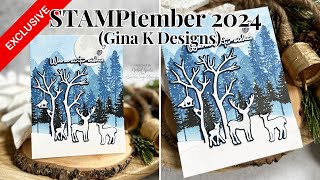 STAMPTEMBER 2024  GINA K DESIGNS [upl. by Mcripley]