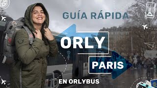 Guía rápida Orlybus al centro de Paris Tarjeta Navigo semanal [upl. by Scrope368]