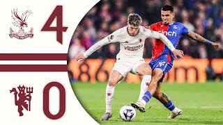 Crystal Palace 40 Man Utd  Match Recap [upl. by Aitropal129]