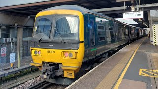 Trains at Gatwick Airport 16th January 2022 [upl. by Halverson]