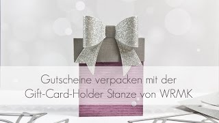 Geschenkverpackung für Gutscheine [upl. by Akeret87]