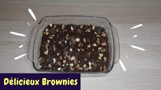 Recette De Brownies Au Chocolat Facile à Préparer [upl. by Neztnaj711]