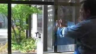 How to apply Window Film [upl. by Sandy]