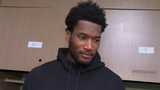 Damian Jones on stepping up for Cavaliers Ive just gotta keep at it and keep putting the work in [upl. by Libys]