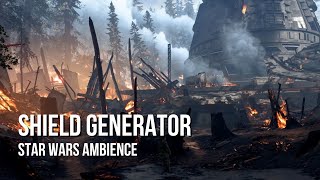 Endor Shield Generator Bunker  Star Wars Ambience  Fire Sounds Endor Nature No Music [upl. by Searby]