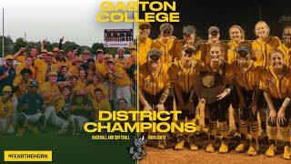 Gaston College District Tournament 2023 Baseball and Softball Highlights [upl. by Felise764]