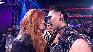 Rhea Ripley comes face to face with Becky Lynch  WWE RAW December 5 2022 [upl. by Nage474]