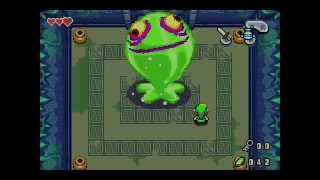 The Legend of Zelda The Minish Cap Boss 1  Big Green ChuChu [upl. by Yur]