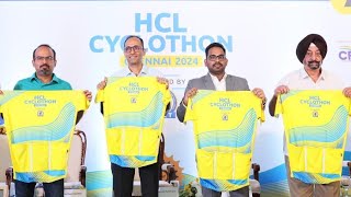 HCL Group announced the launch of the second edition of the HCL Cyclothon Chennai 2024 cyclothon [upl. by Ingram]