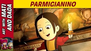 Art with Mati and Dada – Parmigianino  Kids Animated Short Stories in English [upl. by Jayson]