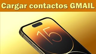 Como Sincronizar Contatos do GMAIL no iPhone [upl. by Truc]