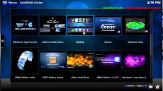 OpenElec  Kodi  Add Ons [upl. by Anaig]