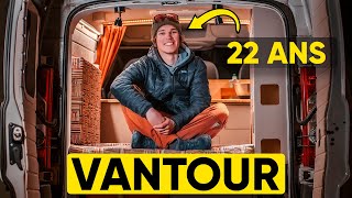 Il aménage à 22 ans ce magnifique fourgon 🚐✨🤩  VANTOUR ultra détaillé  Jumpy H1L2 [upl. by Reni]