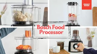 Bosch Food Processor Multitalent 3 Review  Bosch Product Review [upl. by Sternberg835]