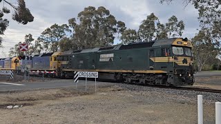 7902V PN quotMildura Fruitflyerquot G523 G540 G519 Merbein to Melbourne 0905 41024 Elmhurst VIC [upl. by Arbas]