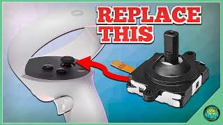 Fix Meta Quest 2 Controller Thumbstick Drift Permanently Oculus Quest 2 Thumbstick Replacement [upl. by Xyno]