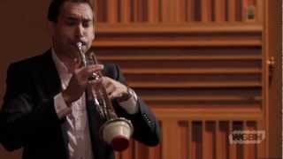 WGBH Music Trumpeter Paul Merkelo plays Enescos quotLegendquot [upl. by Hgielra]