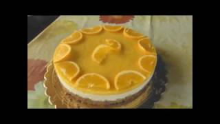 Cheesecake alle arance senza cottura ft boh band [upl. by Ahsaf]