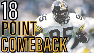 The Steelers Overcome 18 Point Deficit Against the Bengals 1995 [upl. by Leid777]