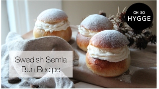 How to Make Swedish Semla Buns Semlor LentFat TuesdayPancake Day [upl. by Rialc]