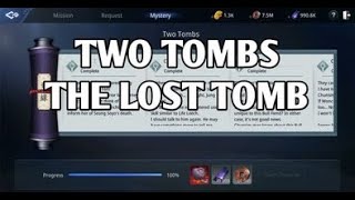 Two Tombs  The Lost Tomb Mystery Quest  MIR4 Guide [upl. by Ateikan988]