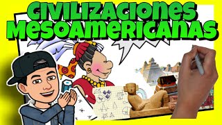 🔴 Las CIVILIZACIONES MESOAMERICANAS  Historia [upl. by Nyrroc]