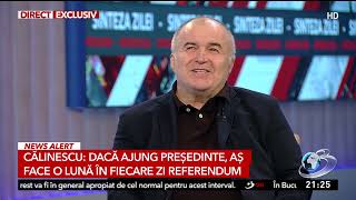 Călinescu În Constituție nu scrie ca președintele să aibă o anumită meserie [upl. by Kotto]