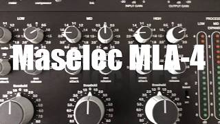 Maselec MLA4 vs Acoustica Audio Part 1 [upl. by Rowland974]